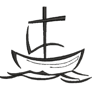 Boat 1 (Black and White)