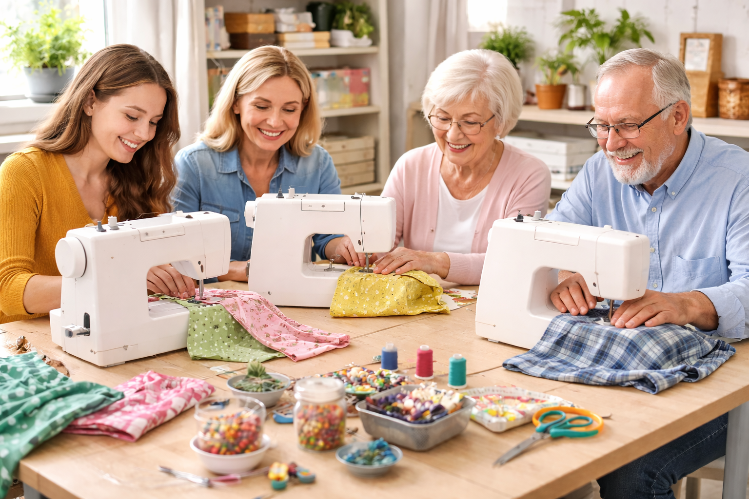 Adult “Intro’ to Sewing” classes.  Thursday evenings.