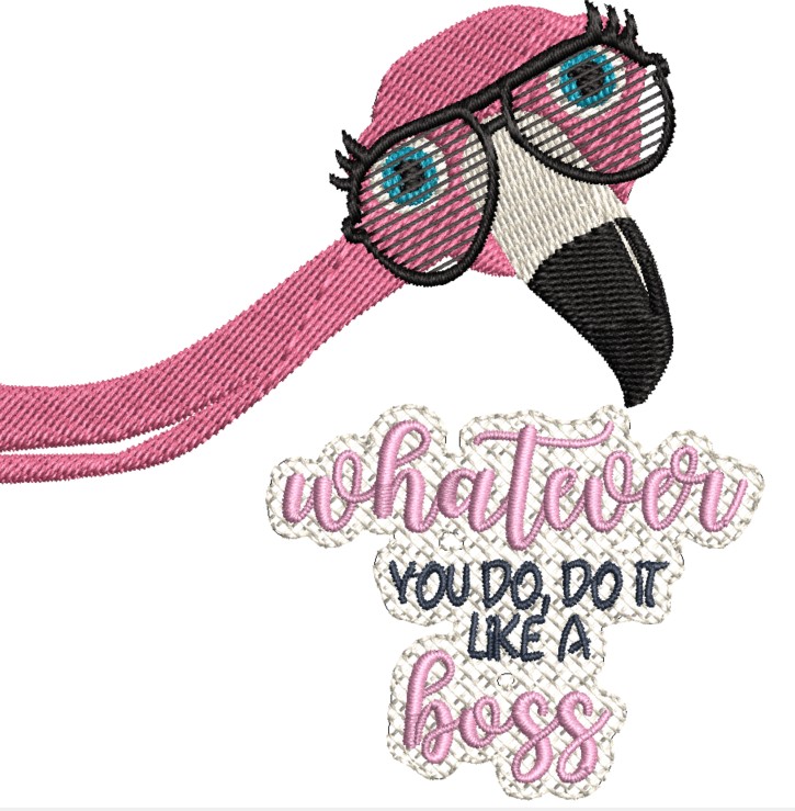 Pink Flamingo – Like A Boss 1